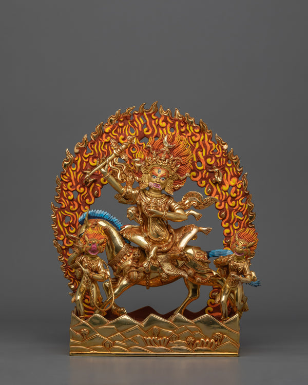 Palden Lhamo with Horse 