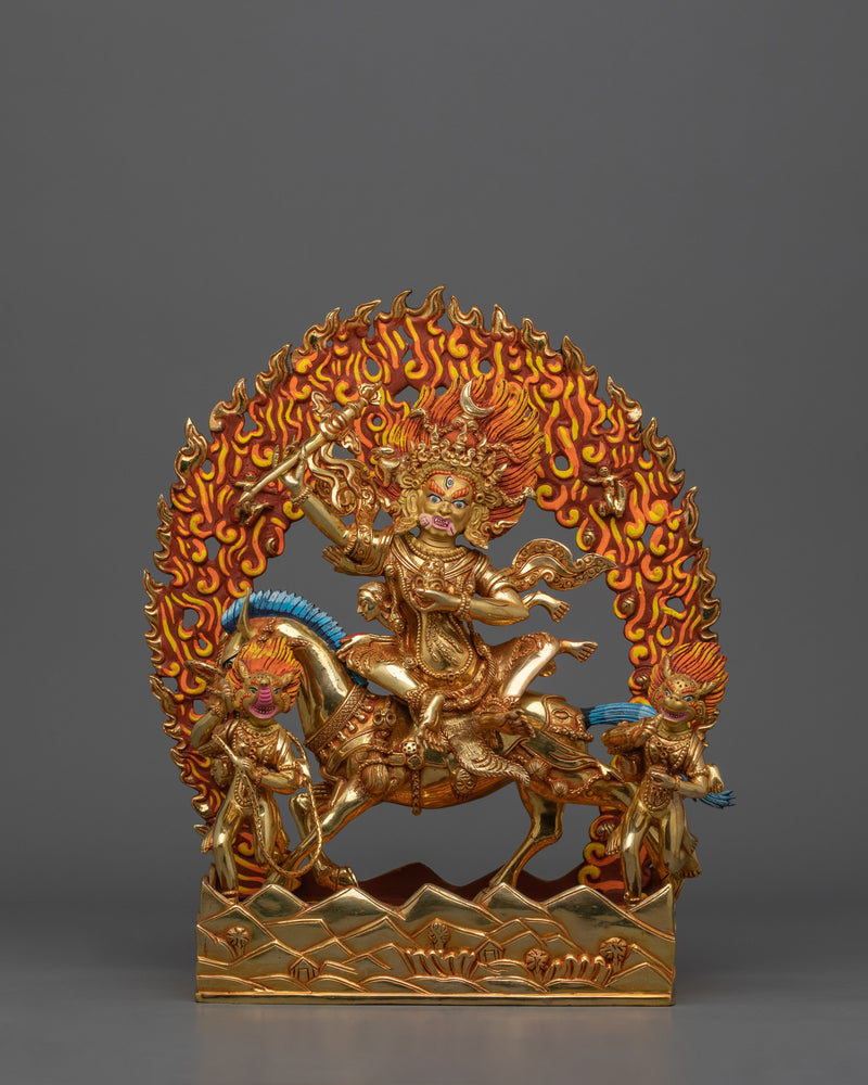 Palden Lhamo with Horse 
