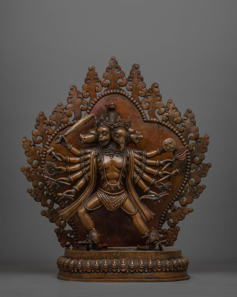 panchamukhi-sculpture