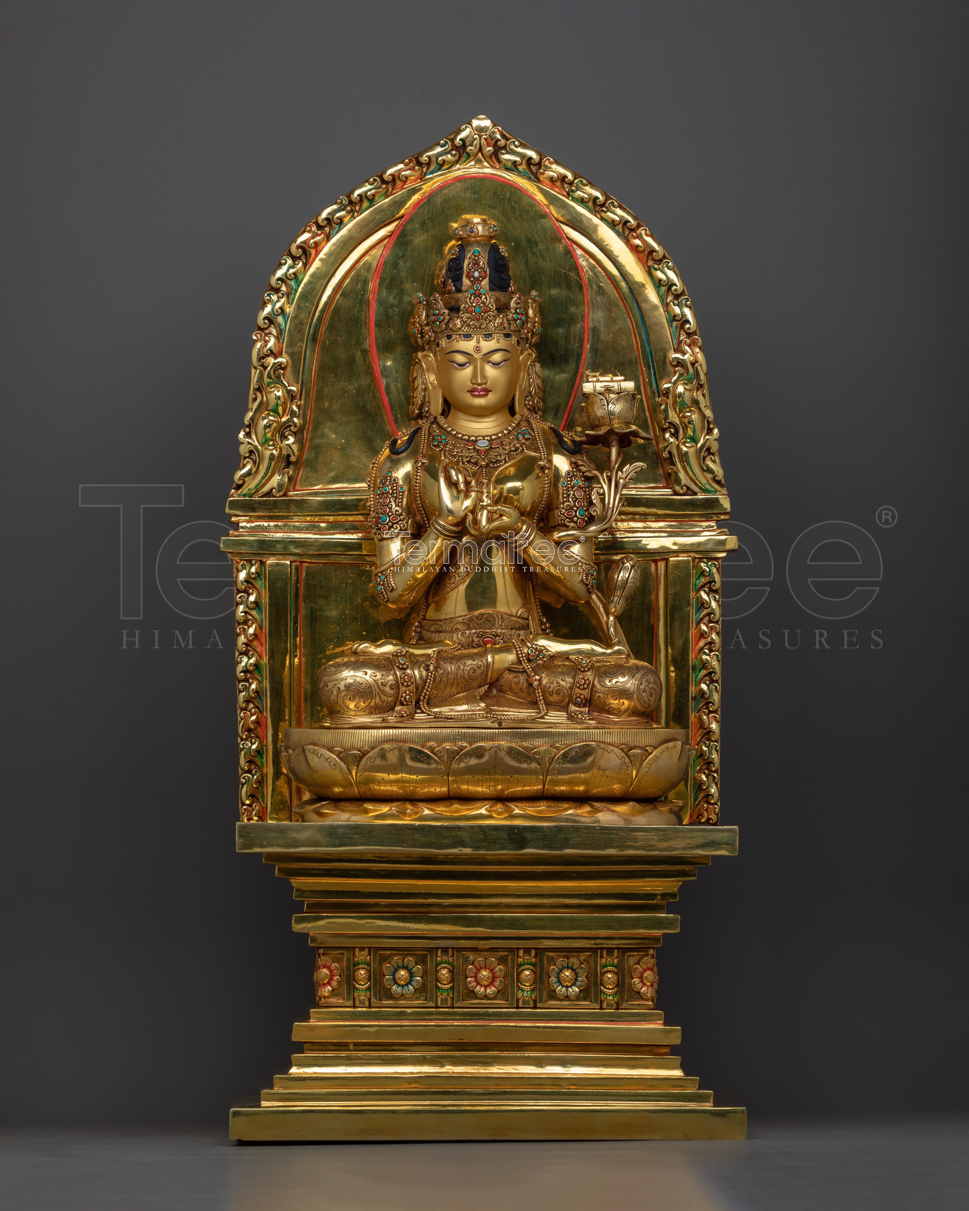 Prajna Paramita Statue | Premium Handmade Large Sculpture of Wisdom Deity