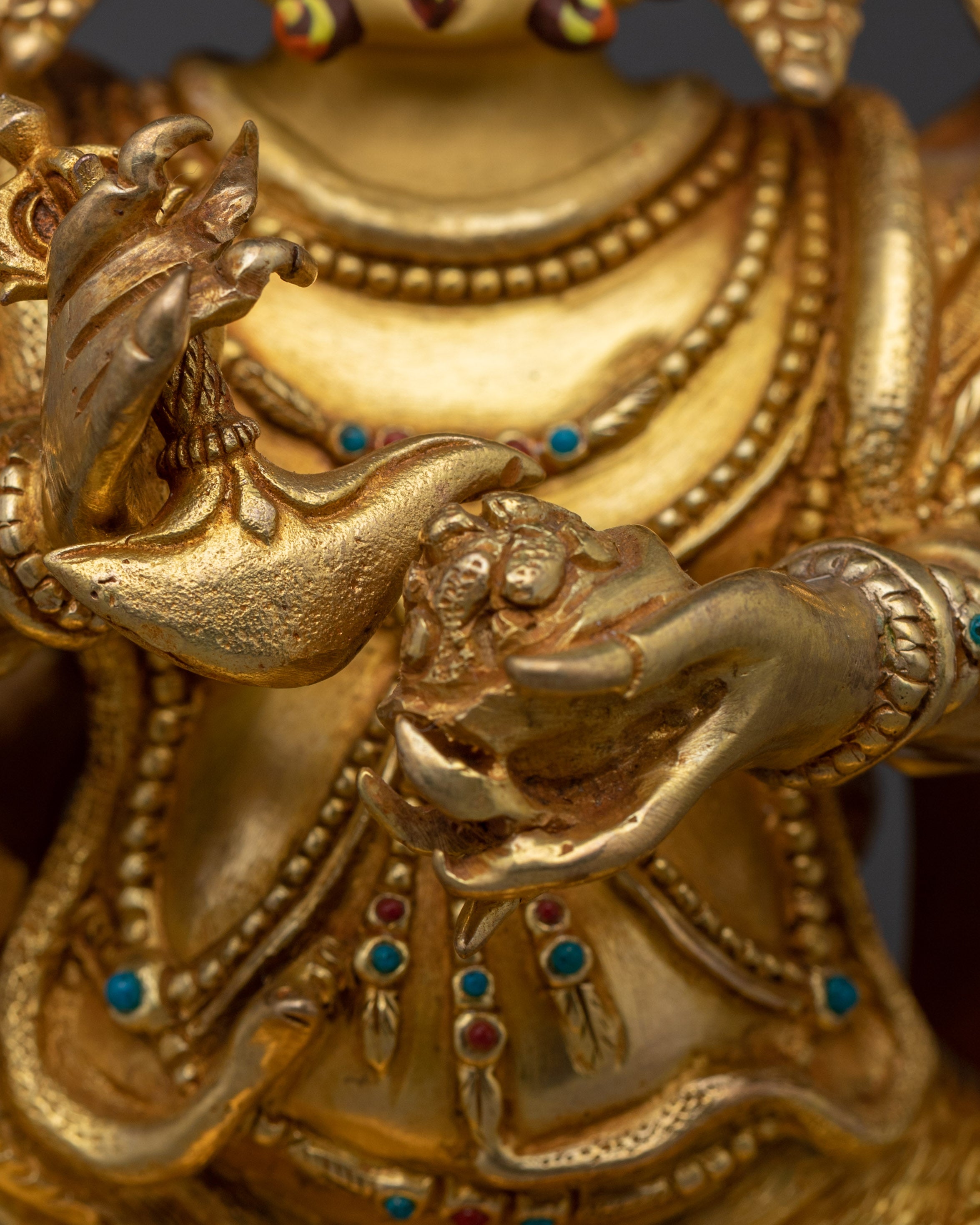 Protection Icon Six Armed Mahakala | Wrathful Statue