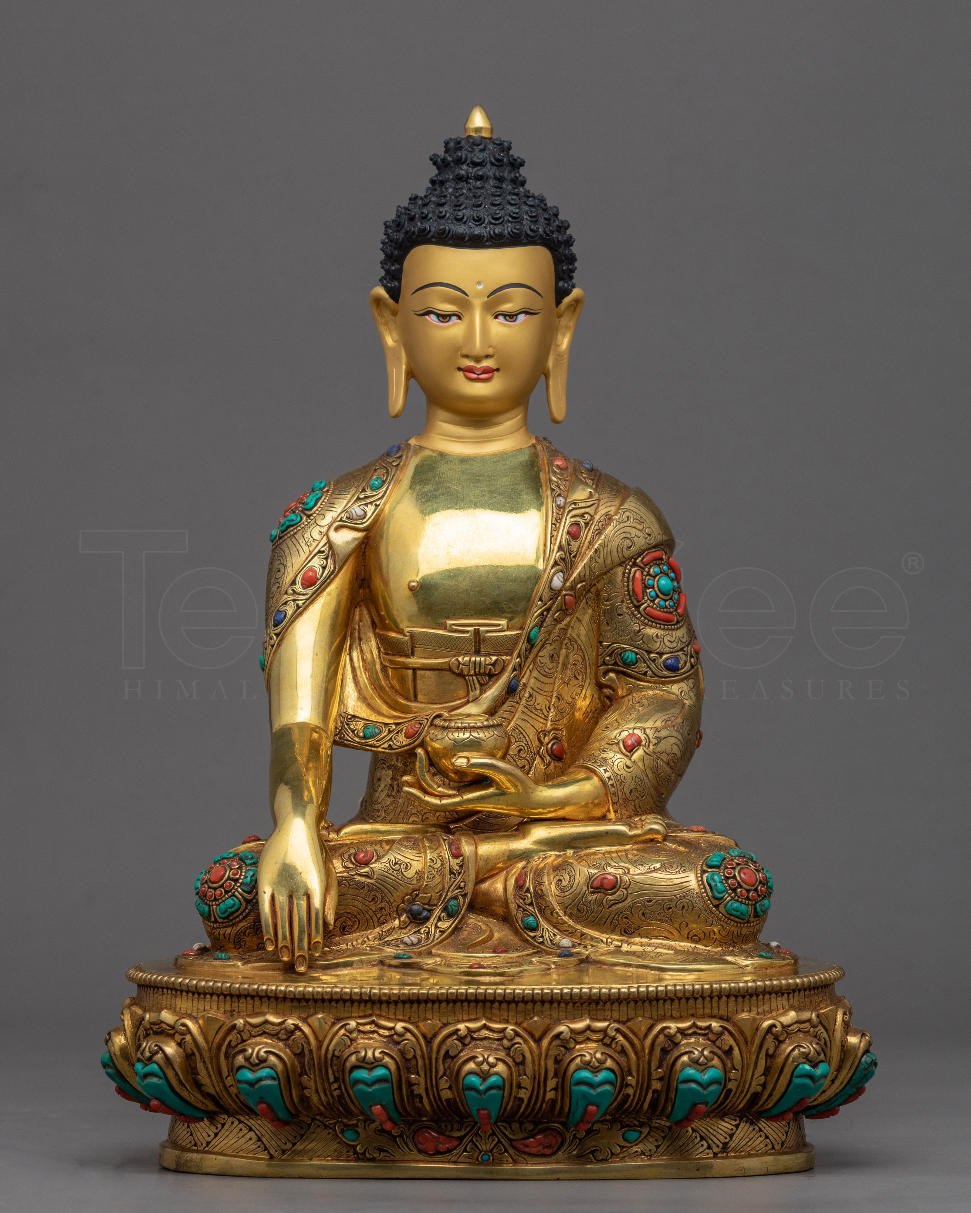Tibetan Shakyamuni Buddha Statue | Himalayan Buddhist Sacred Art - Termatree