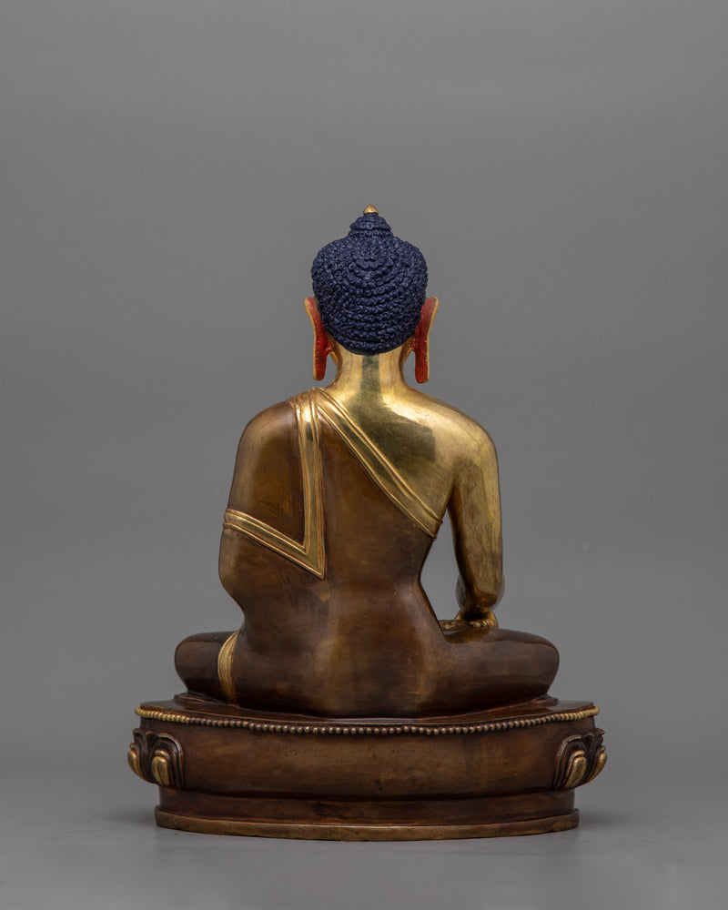 Shakyamuni Buddha Buddhist Deity Statue | The Enlightened One Himalayan Artwork