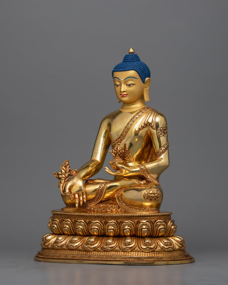 Healing Deity Medicine Buddha Statue | Spiritual Decor for Wellness