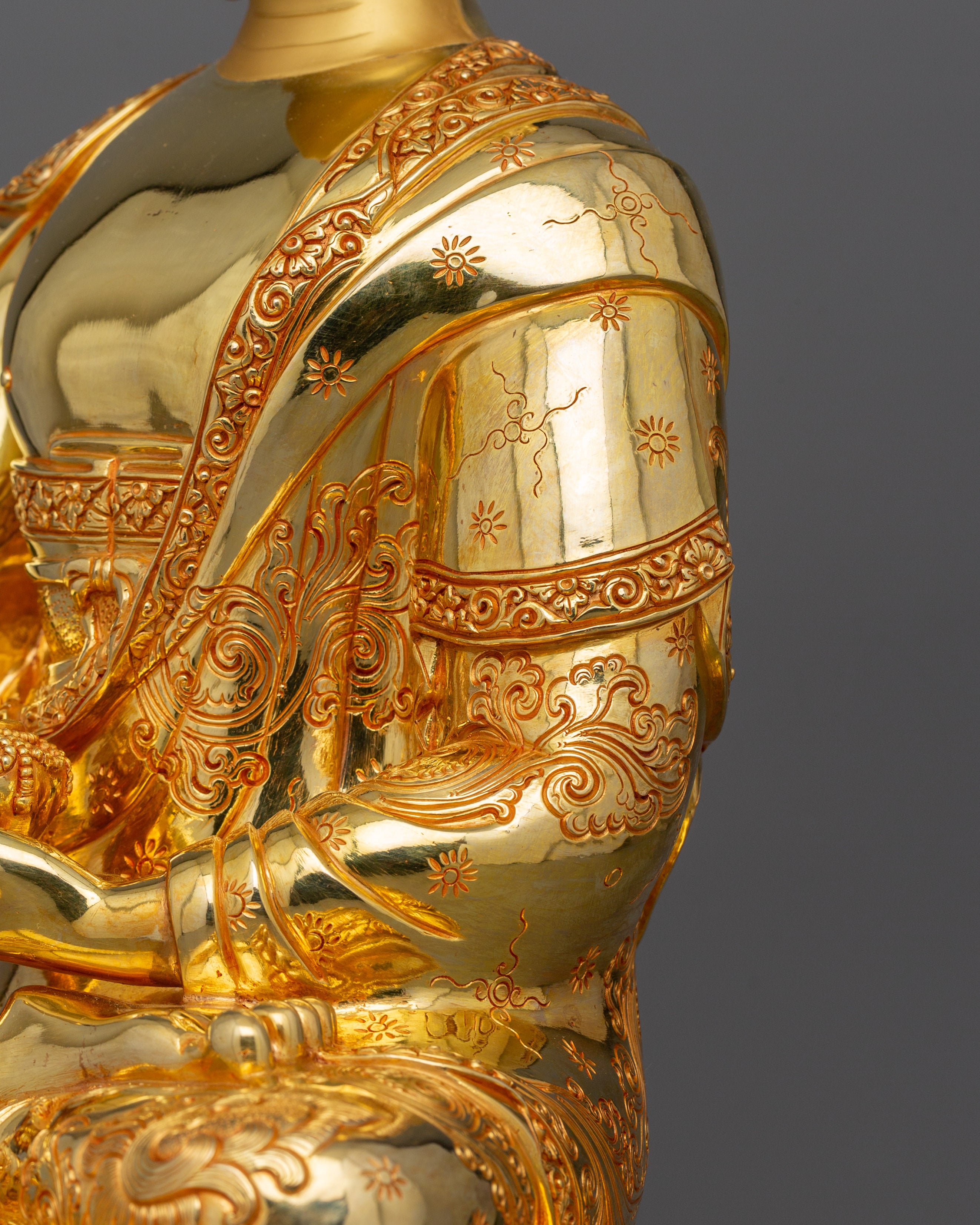 Historical Siddhartha Gautama Figurine | Sacred Buddhist Shrine Decor