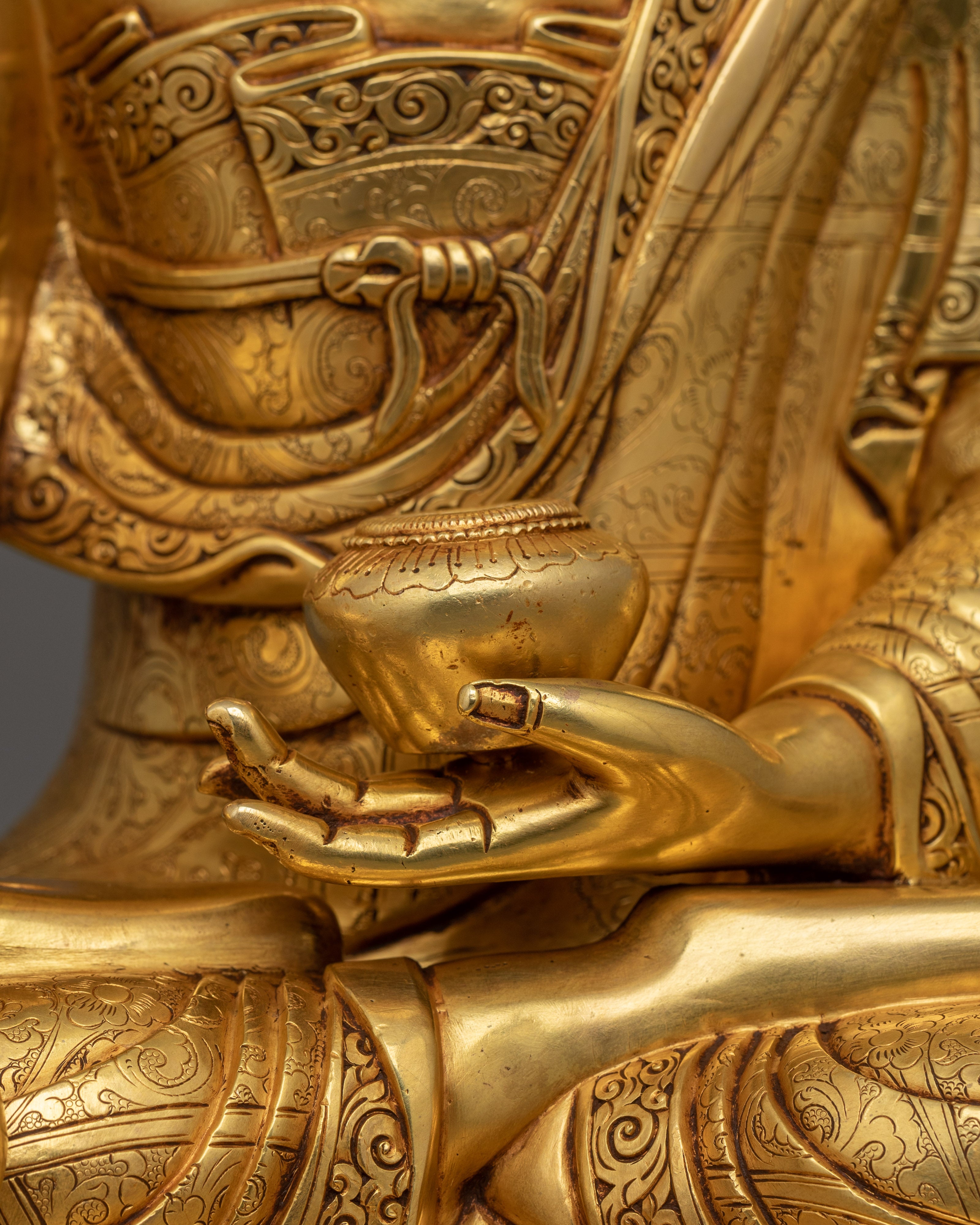 Spiritual Awakening Figurine of Shakyamuni Buddha | Sacred Meditational Decor