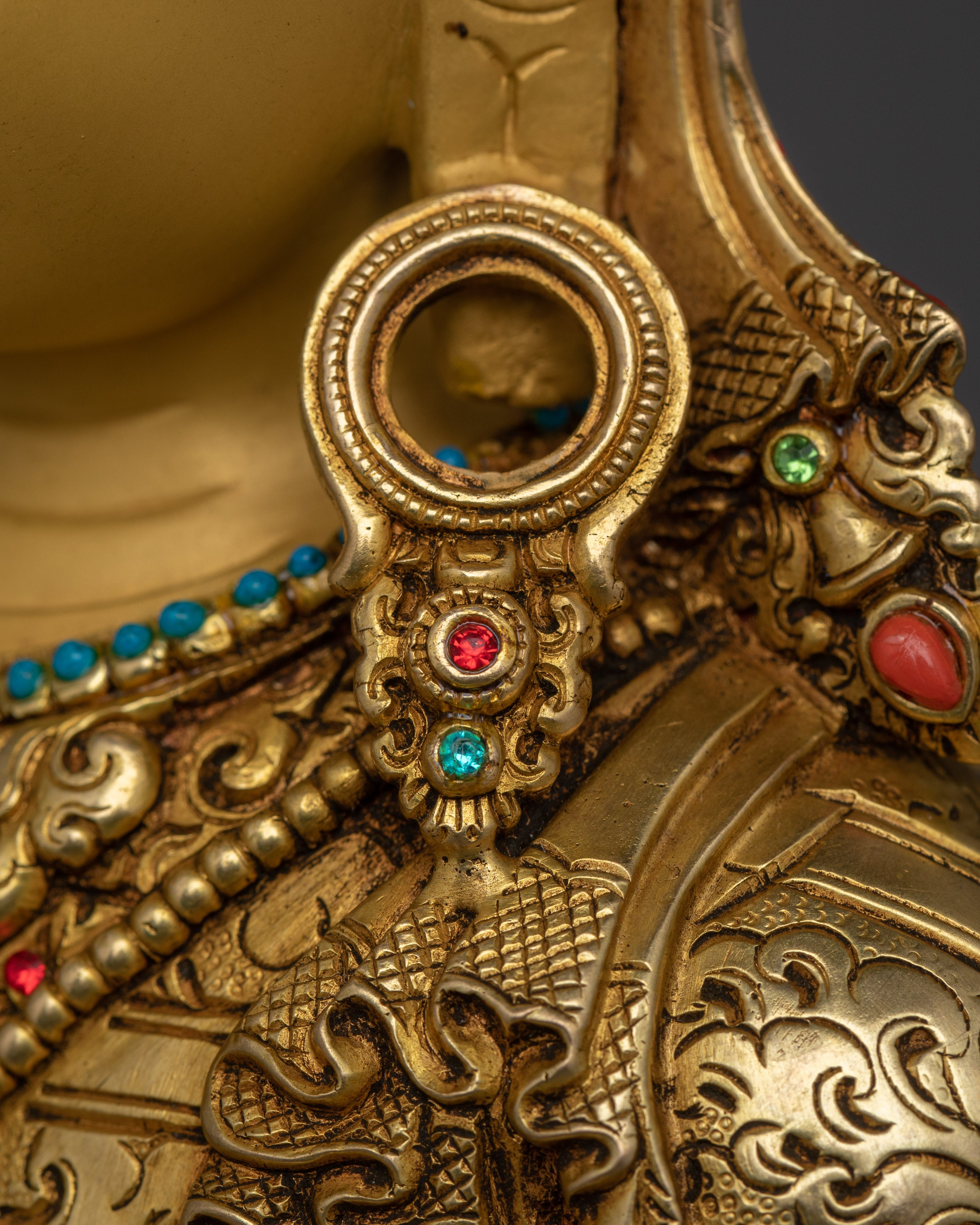 Crowned Lord Shakyamuni Buddha Statue | Gautama Buddha - Dharma Teacher