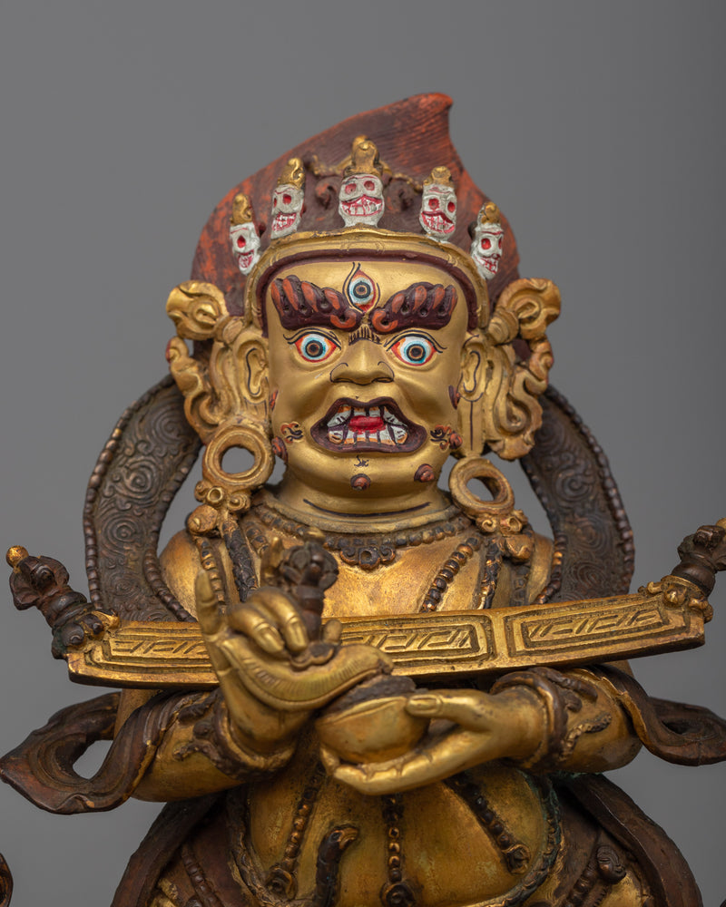Our Sakya Mahakala Mantra Statue | Embrace Protection and Power