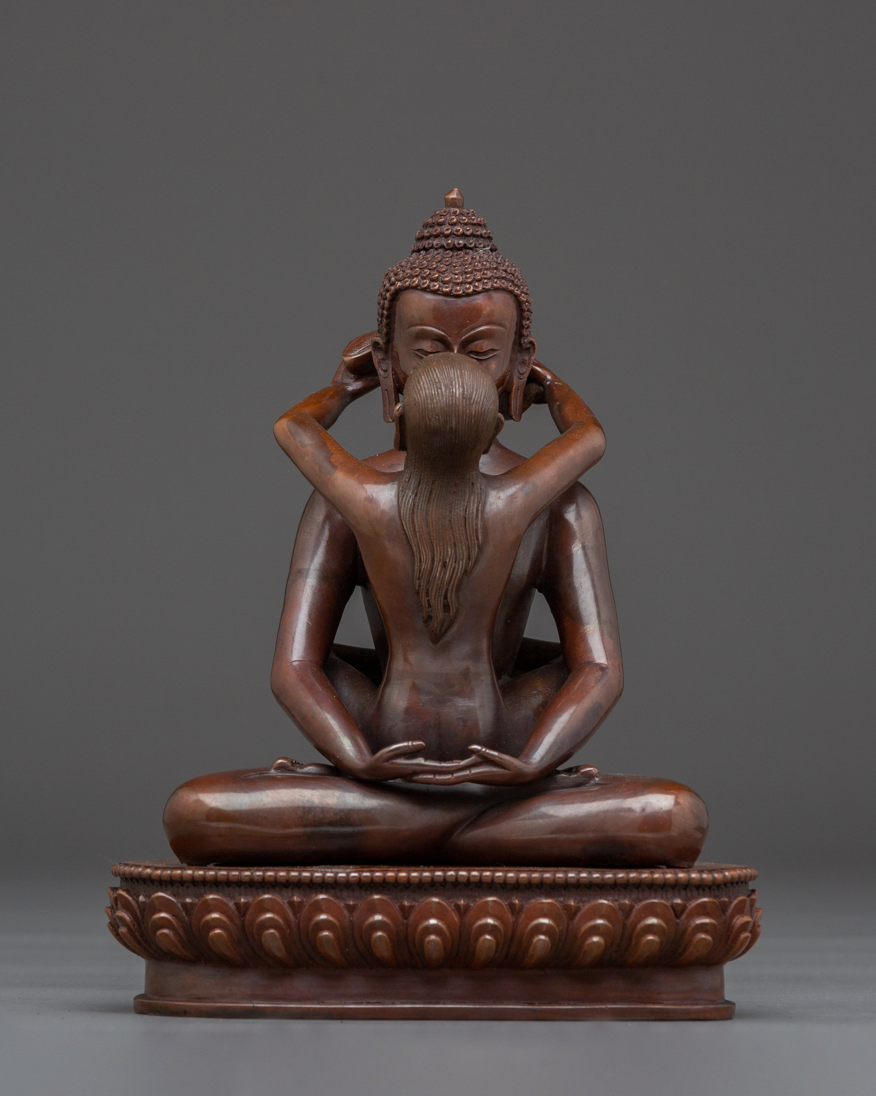 Samantha Bhadra Statue, Enlightened Union With Consort | Tibetan Art