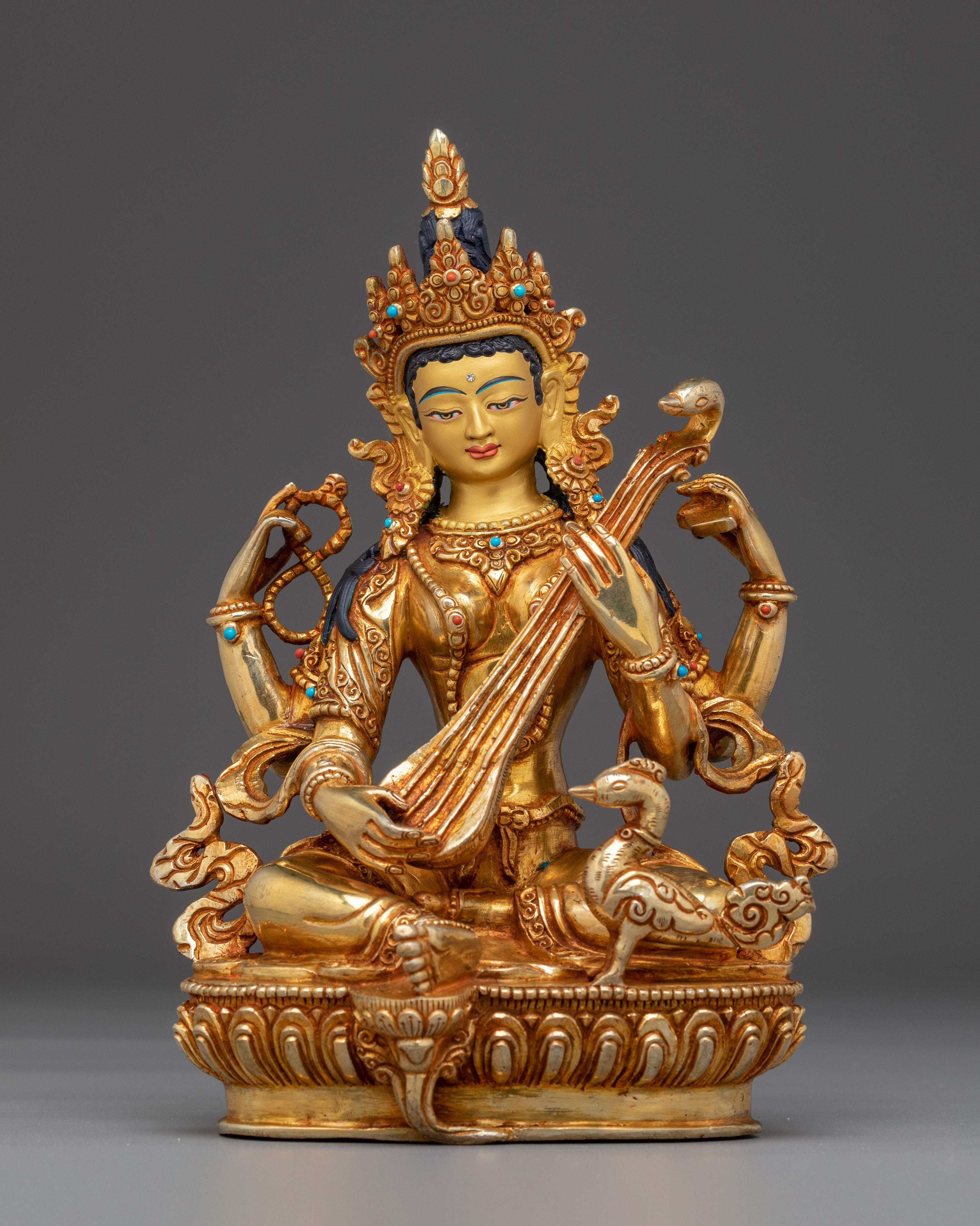 Wisdom Embodiment Saraswati Art