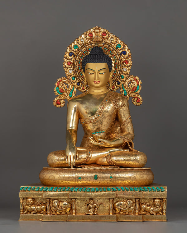 traditional-handcrafted-sculpture-of-shakyamuni-buddha
