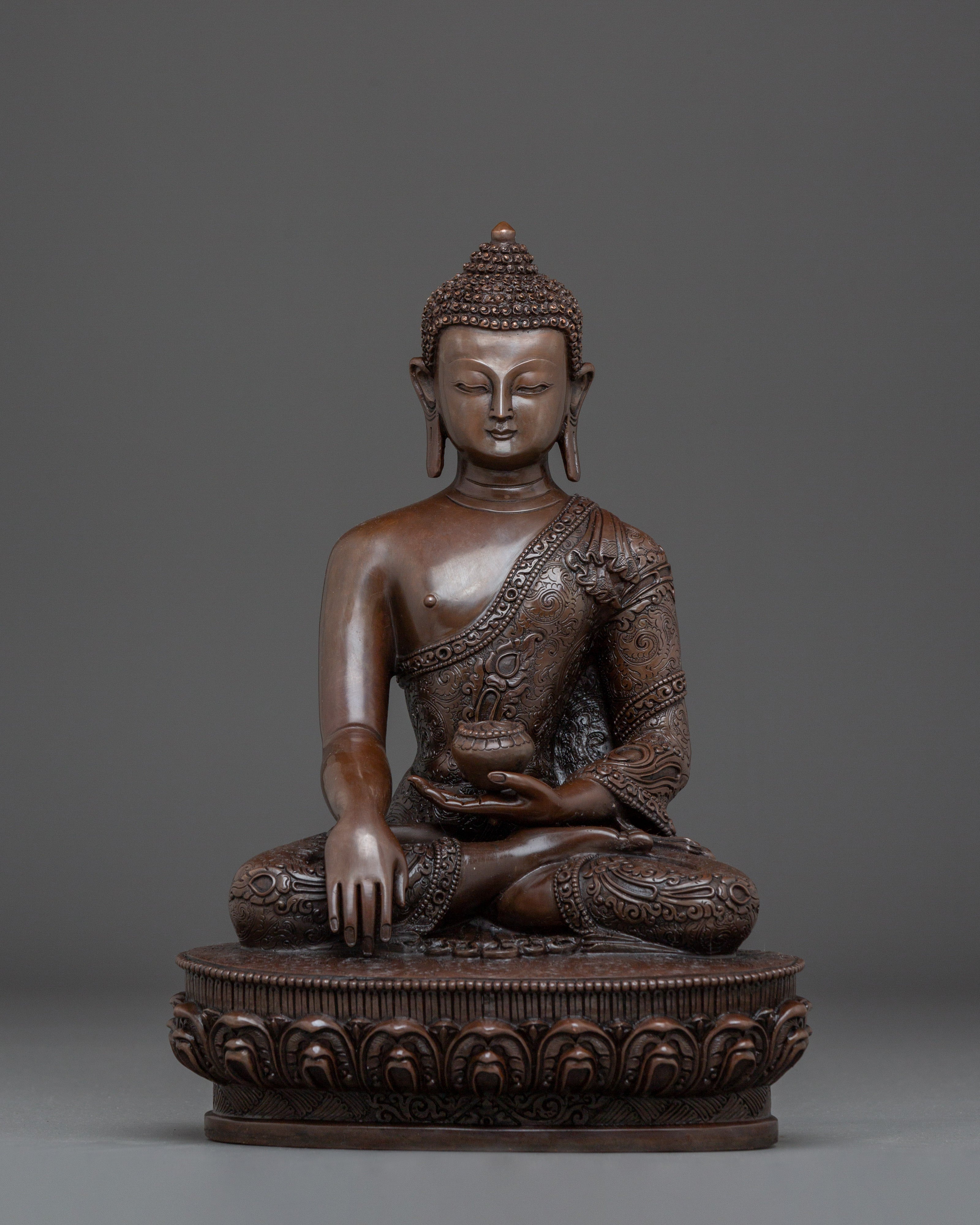 brown-oxidized-shakyamuni-buddha