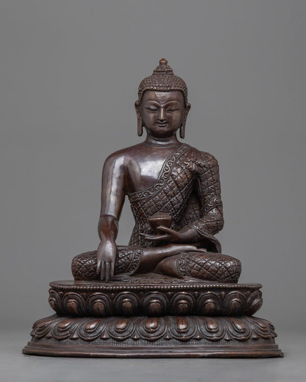 shakyamuni-buddha-chocolate-oxidized-statue