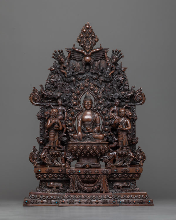 shakyamuni-buddha-with-disciples-sculpture