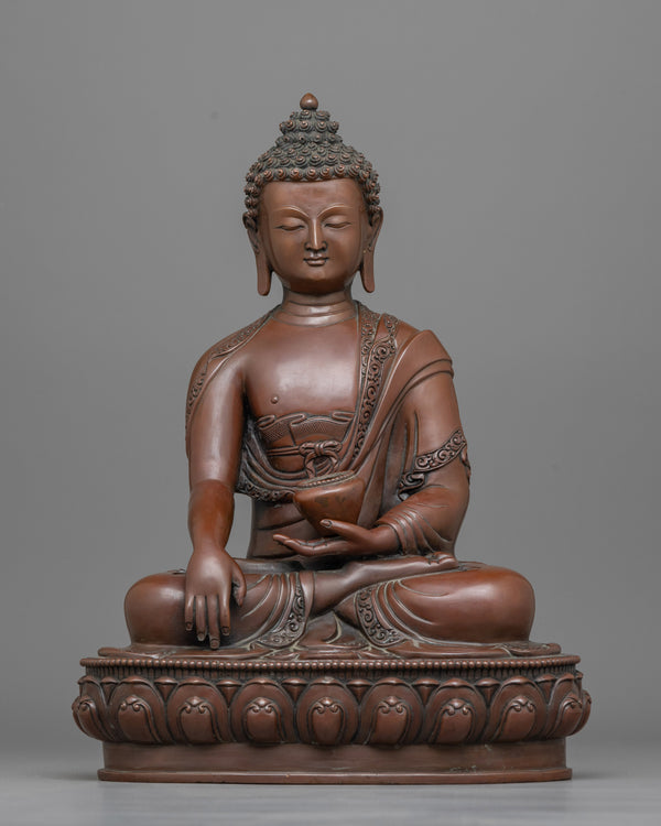 shakyamuni-buddha-brown-sculpture-for-shrine
