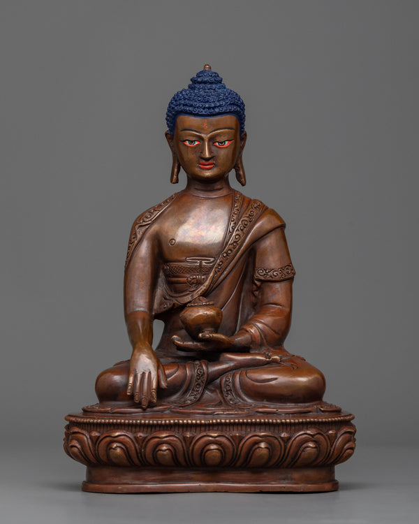 shakyamuni-buddha-brown sculpture