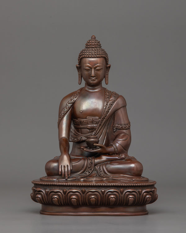 Enlightened Buddha Shakyamuni Statue for Meditation