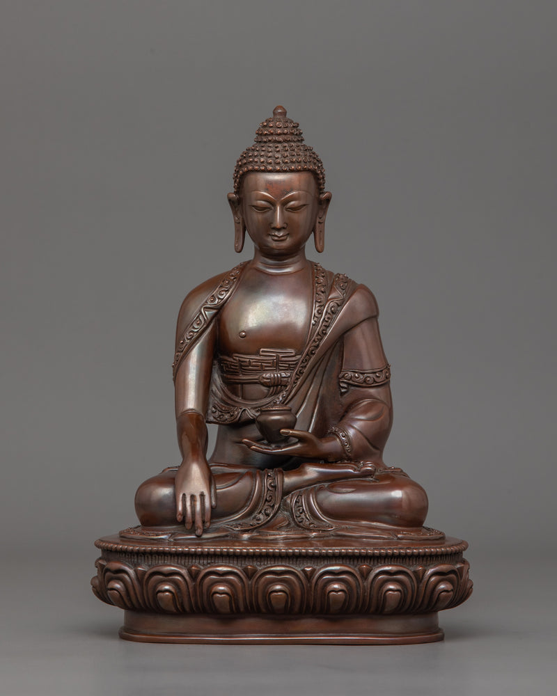 Enlightened Buddha Shakyamuni Statue for Meditation