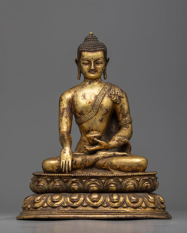 11 Inches Shakyamuni Buddha Statue