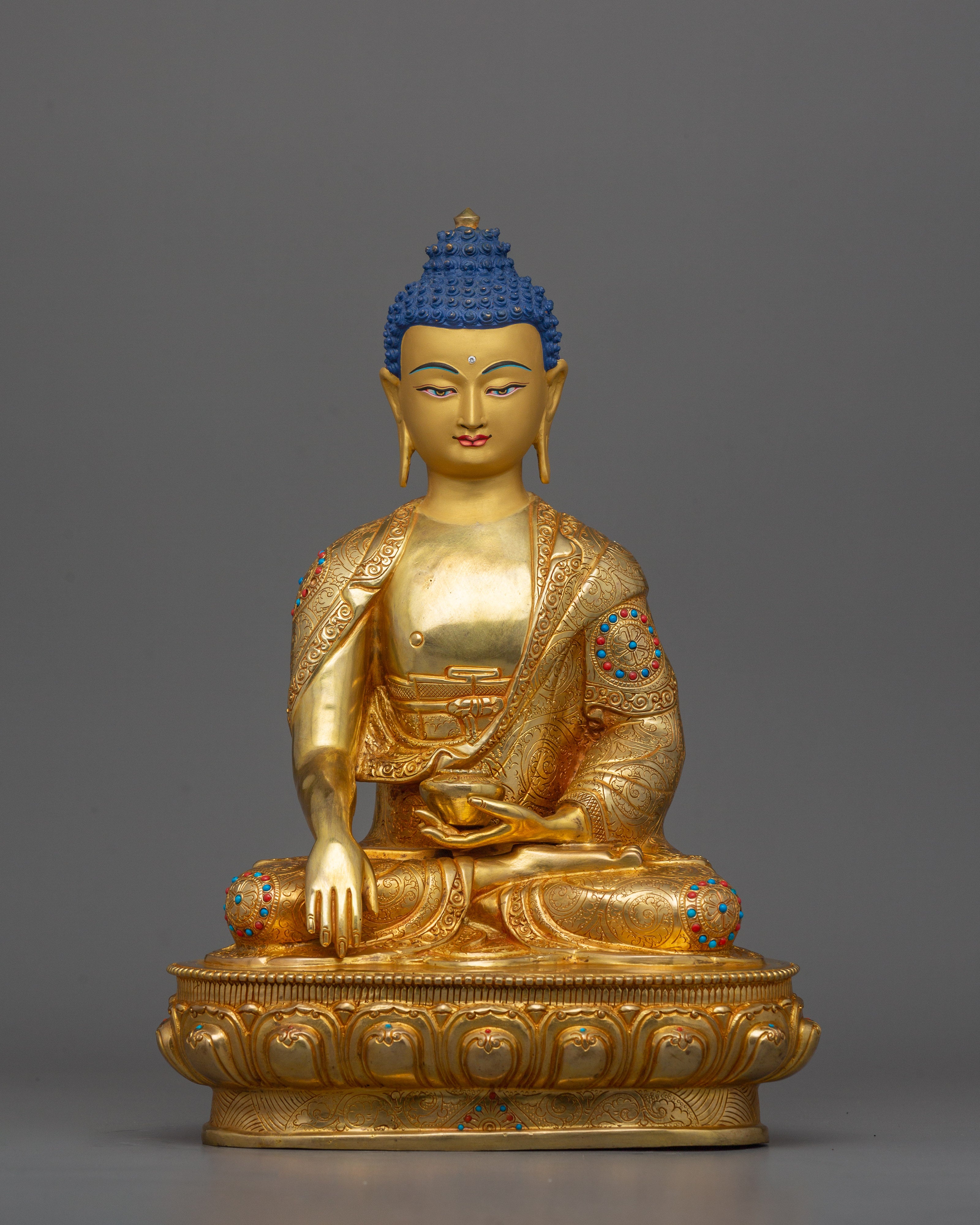 Peaceful Buddha Siddhartha Gautama Figurine | Profound Wisdom Statue