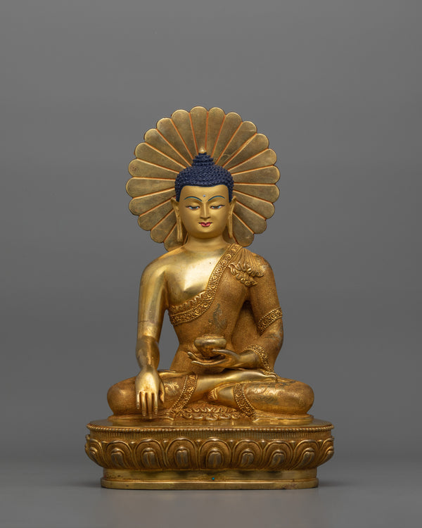 Meditating Buddha Shakyamuni Statue