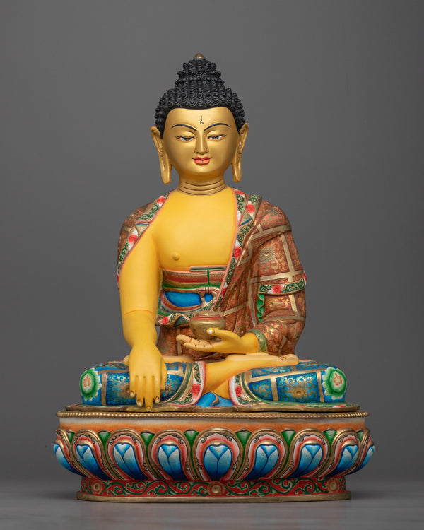 shakyamuni-buddha-colorful sculpture