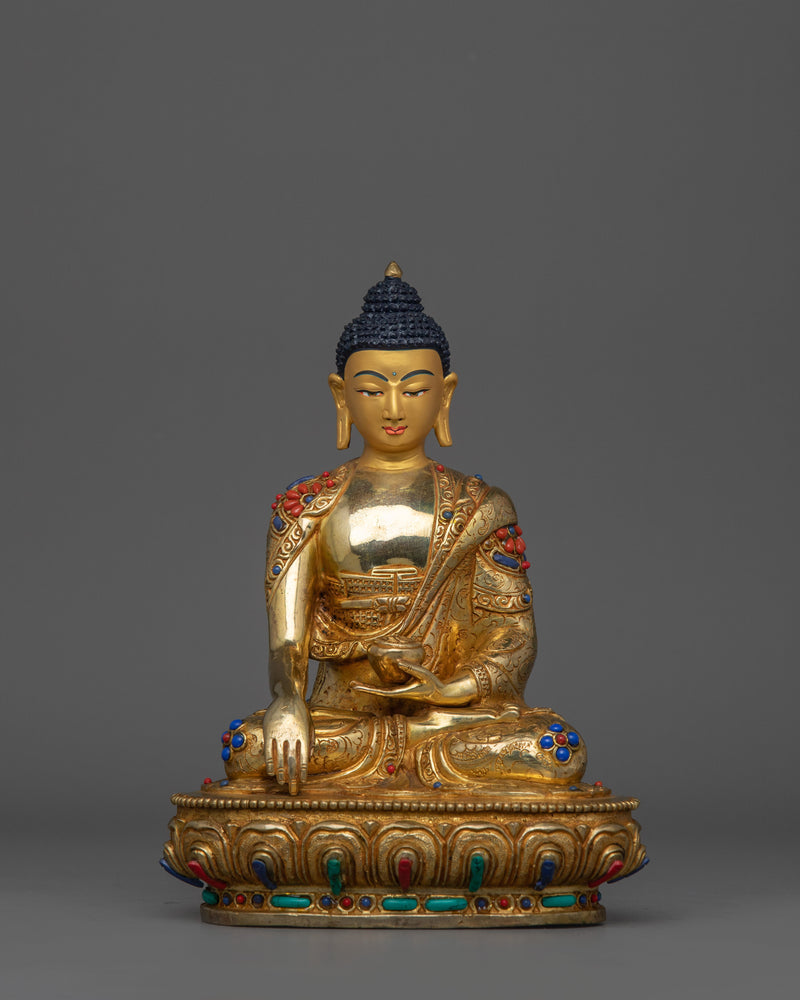 himalayan-handmade-figurine-of-shakyamuni-buddha