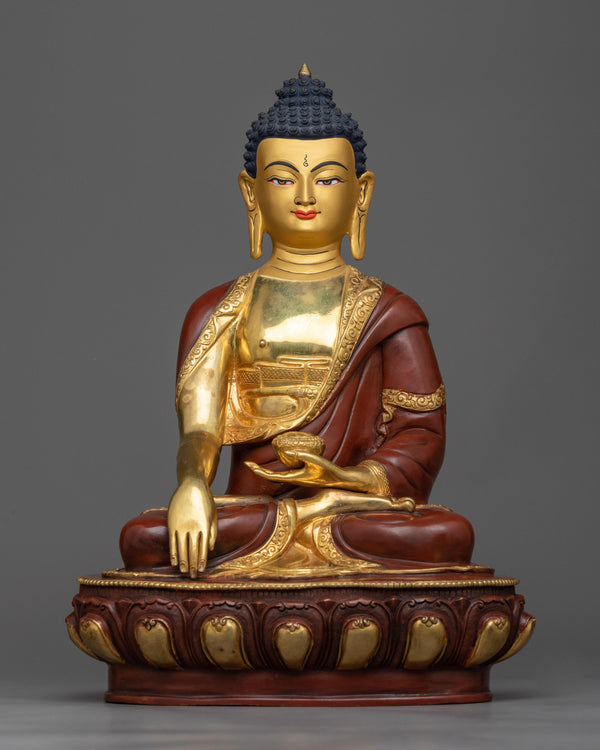 sculpture of historical buddha