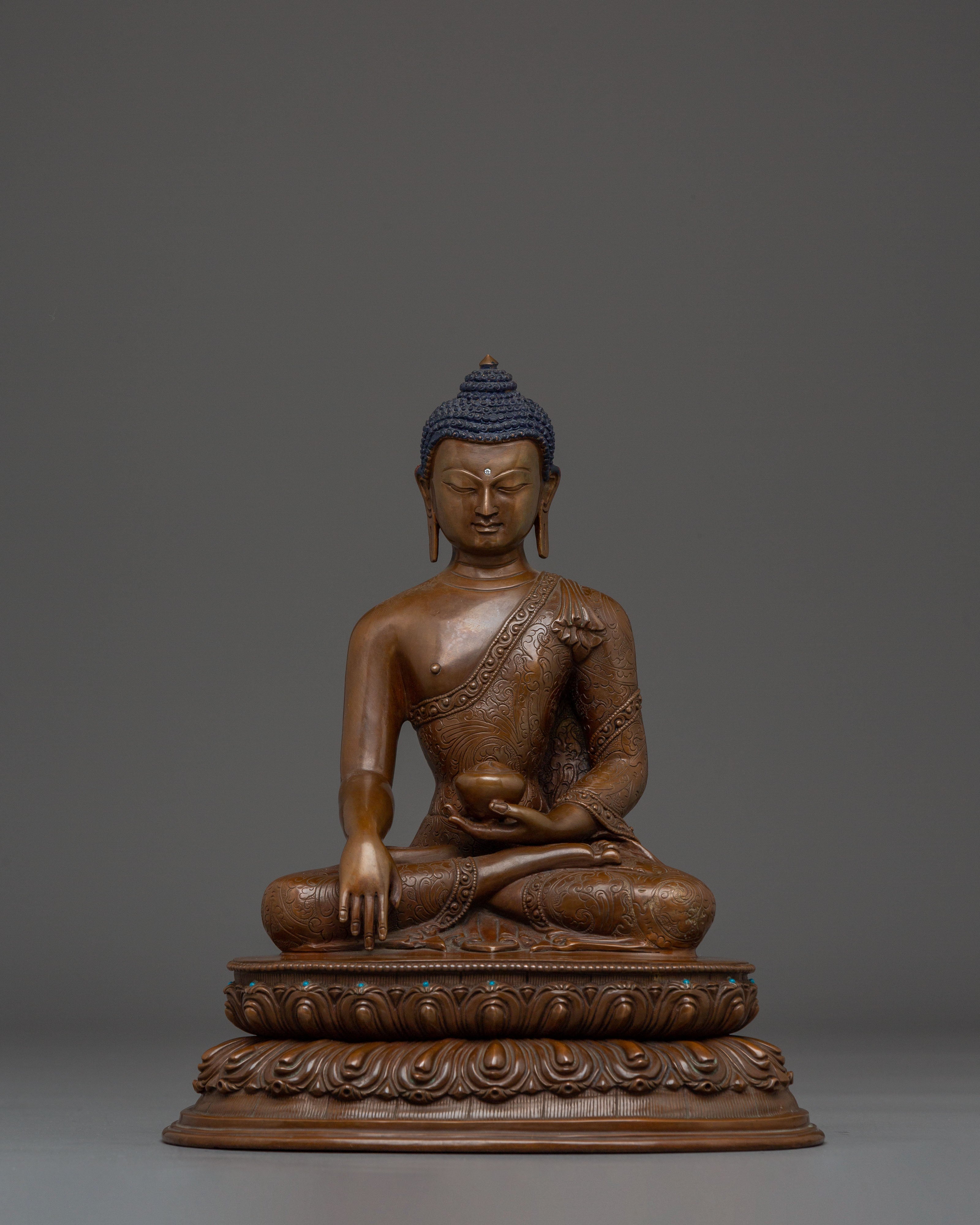 Handcrafted Dharma Icon Buddha Shakyamuni Statue