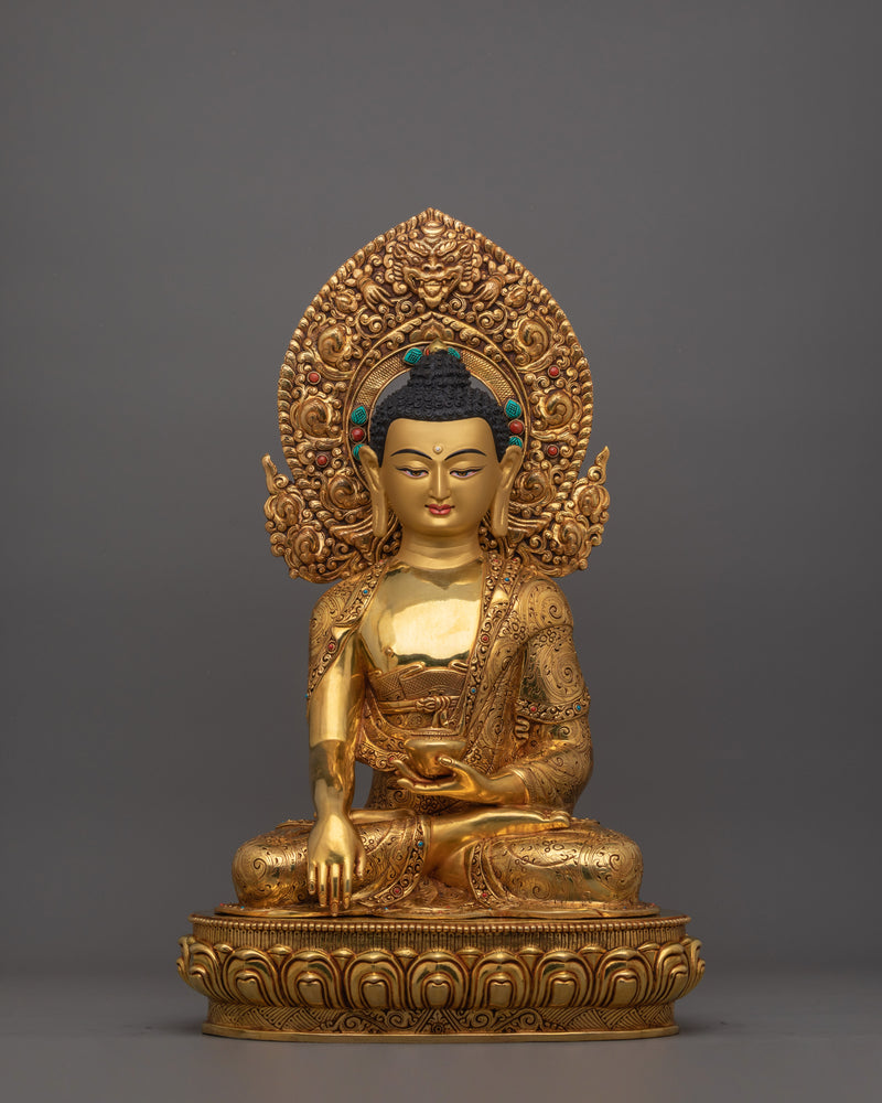 Beautiful Halo Shakyamuni Buddha 