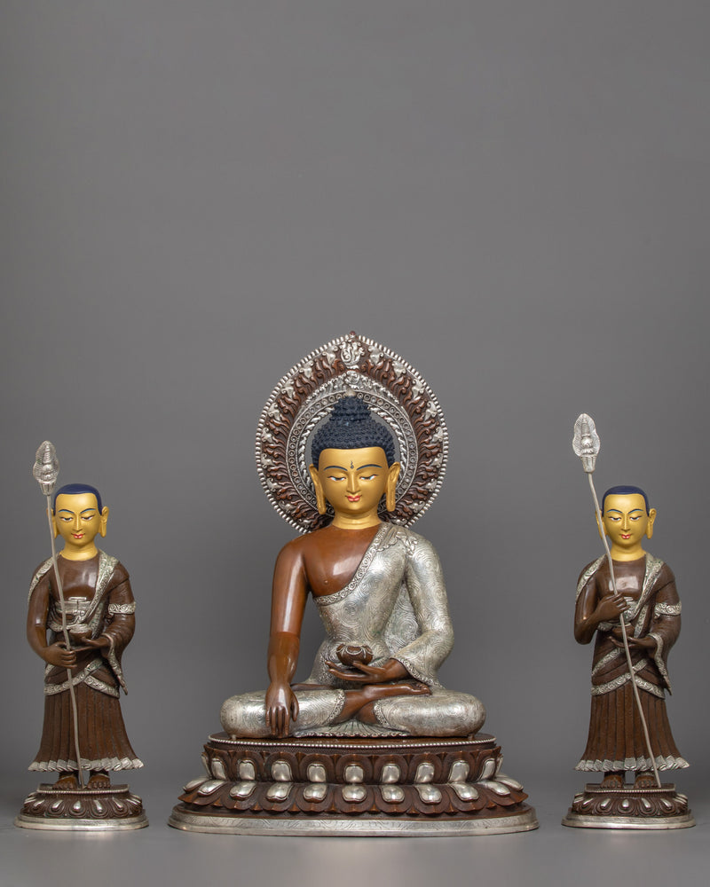 statue-of-shakyamuni-buddha-with-disciples
