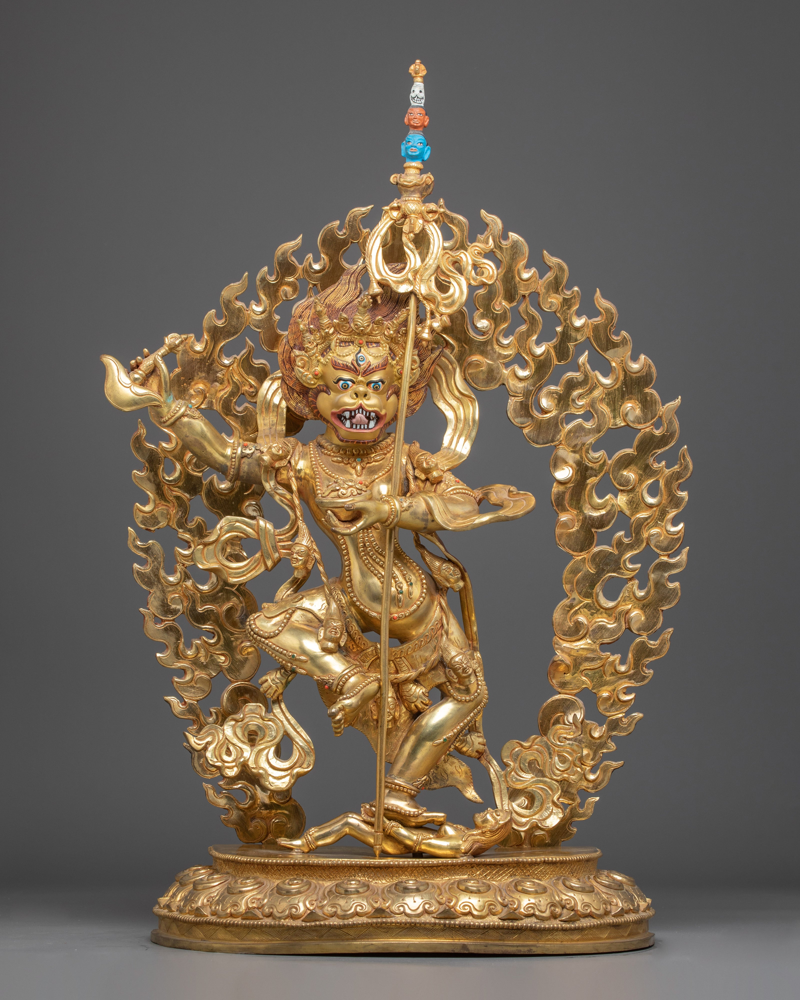 Lion Headed Dakini Simha Mukha Statue