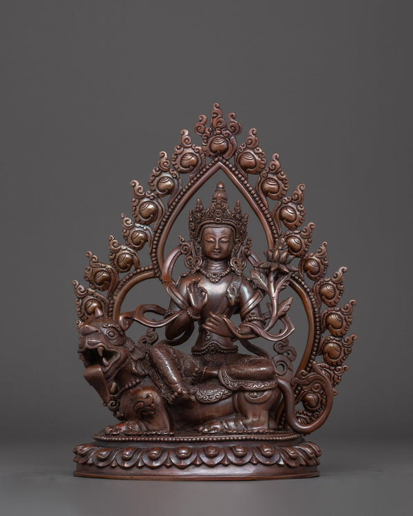 simhanada-avalokiteshvara-statue