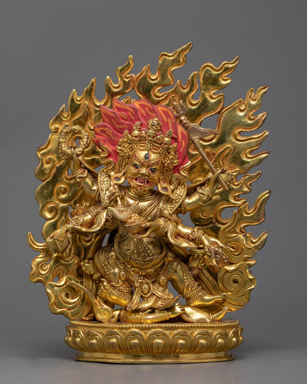 six-armed-mahakala-sculpture