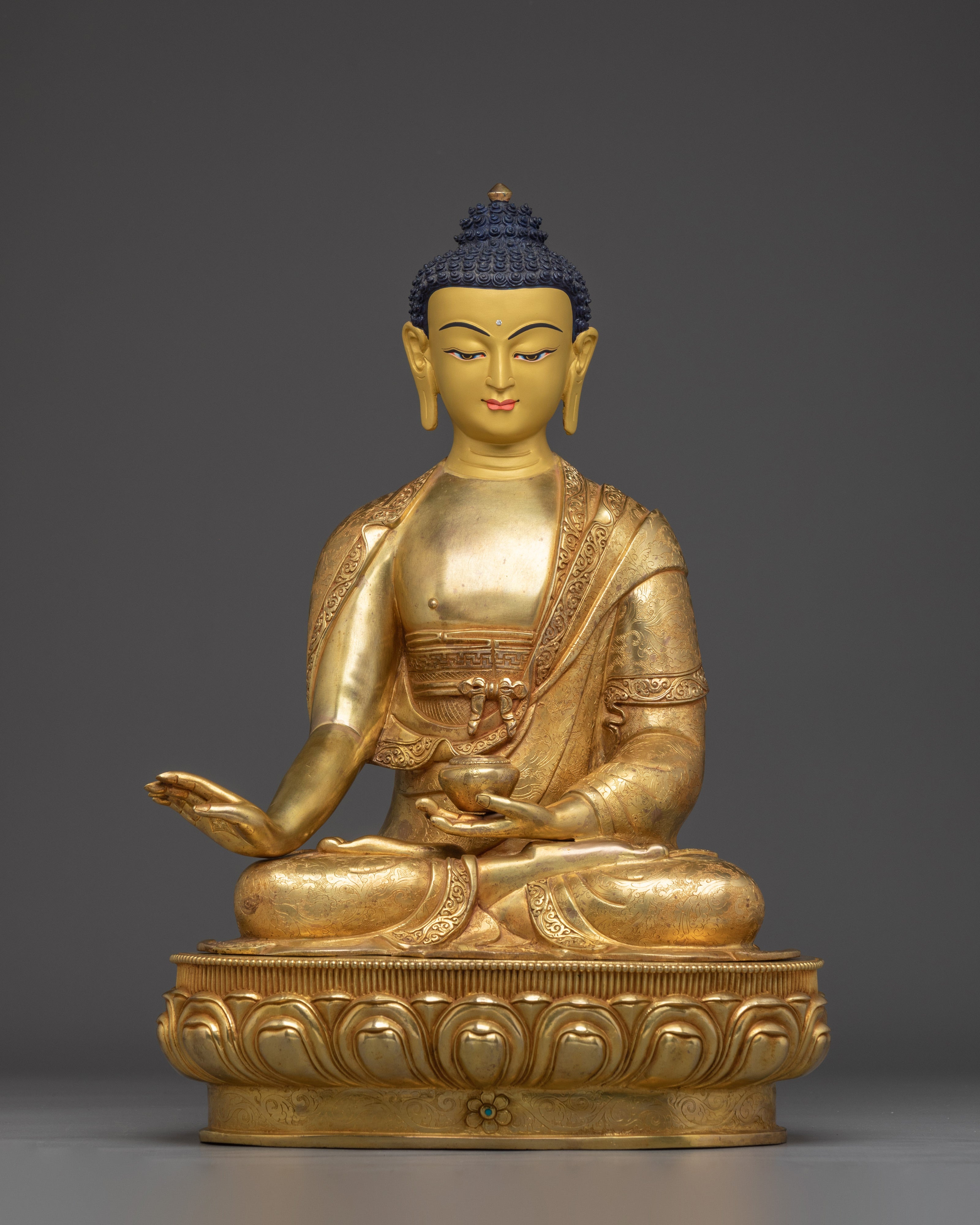 Suparakirtita Namashri Buddha Copper Statue