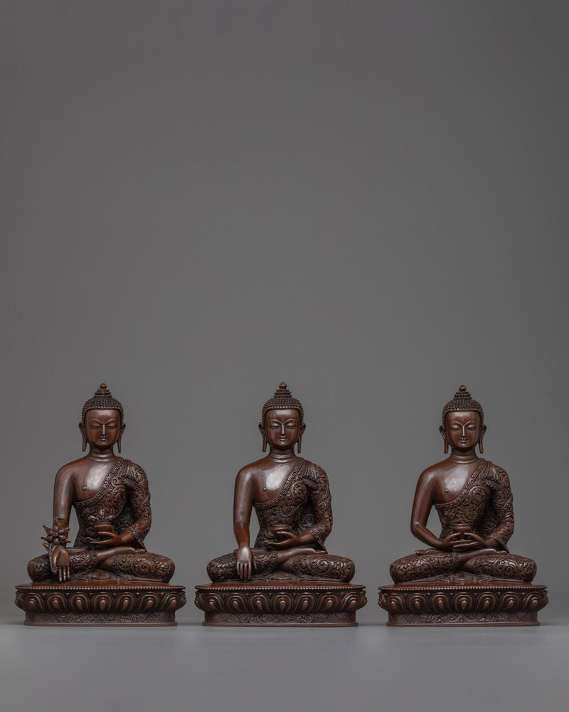 three wise buddhas 