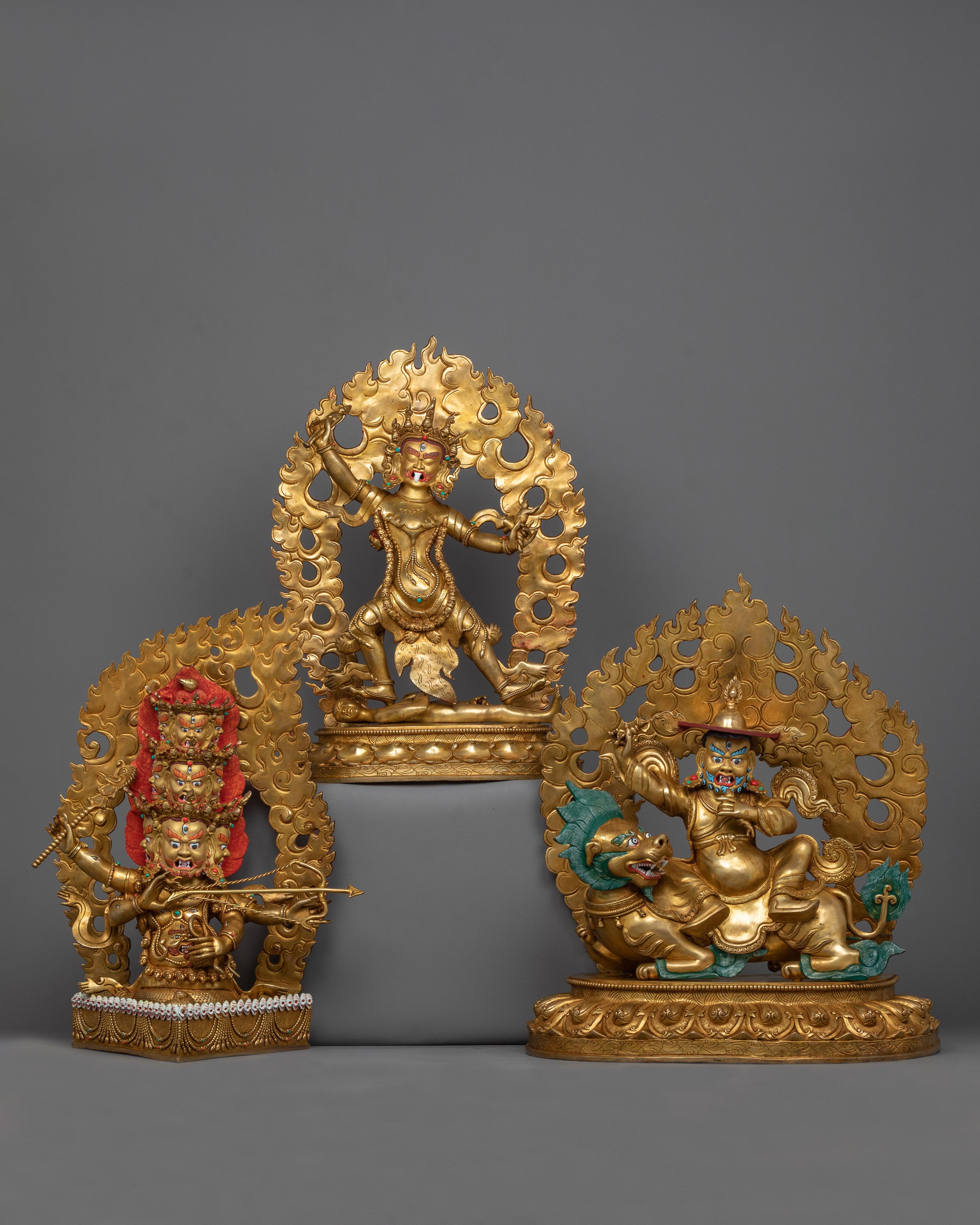 Three Nyingma Dharmapalas