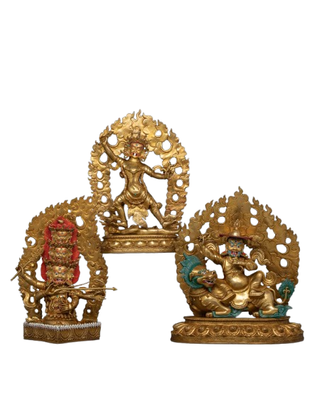 Three Nyingma Dharmapalas