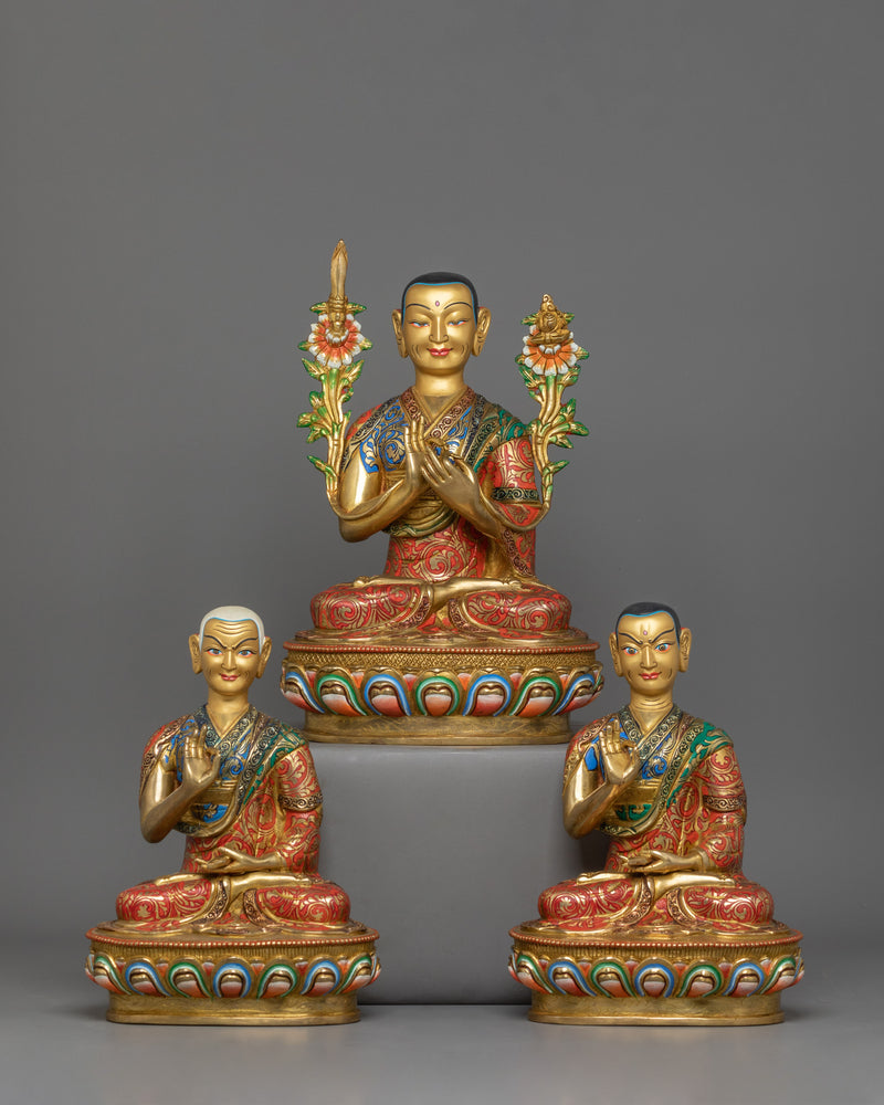 tsong-khapa-statue-set