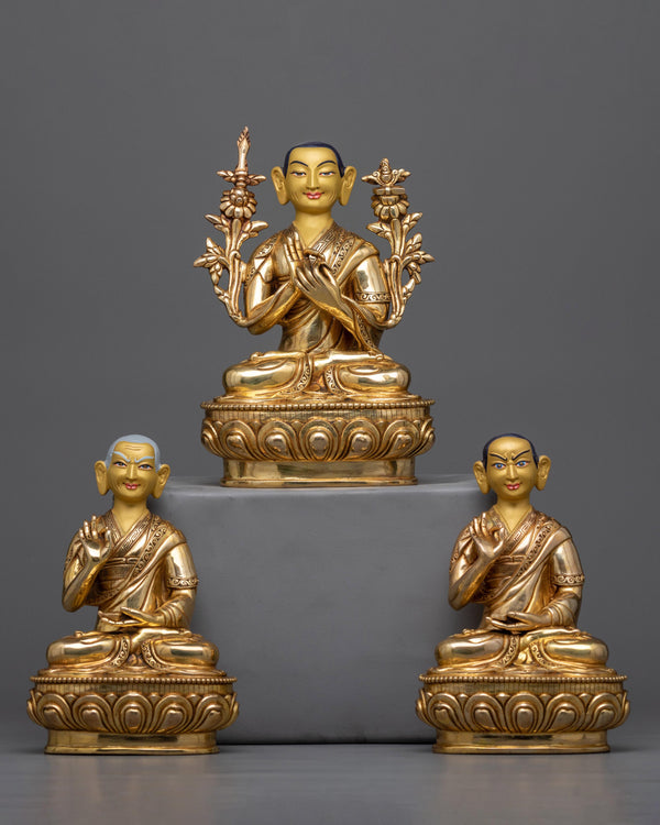 tsongkhapa-with two disciple
