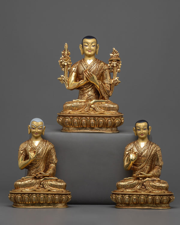 tsongkapa statue set