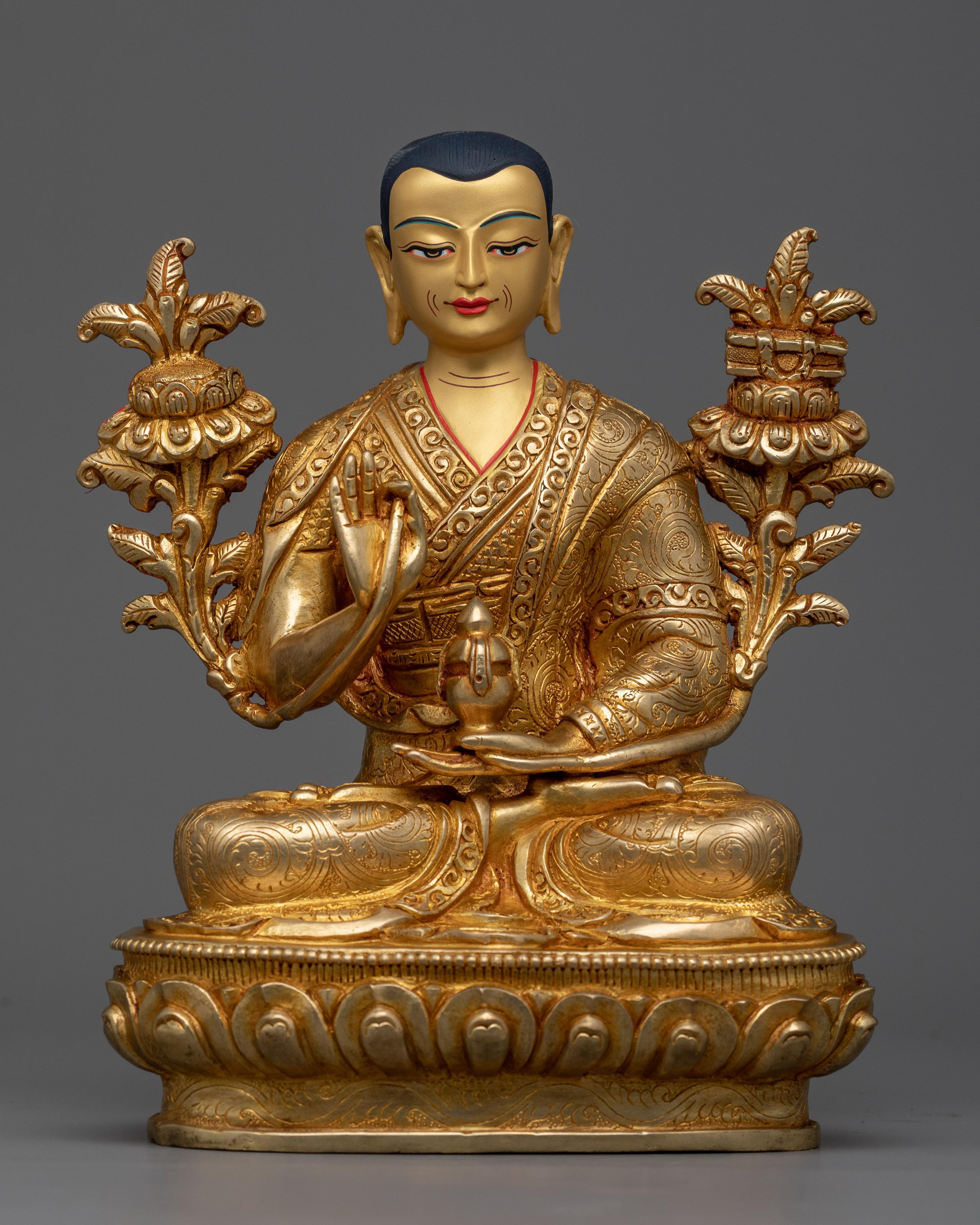 tsongkhapa-sculpture-for-home-shrine