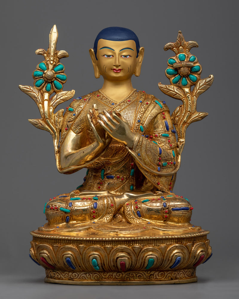 gold-gilded-tsongkhapa-statue