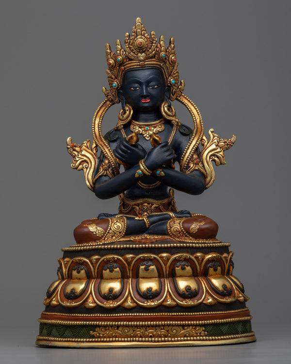 Vajradhara Tibatena Dorje Chang Statue