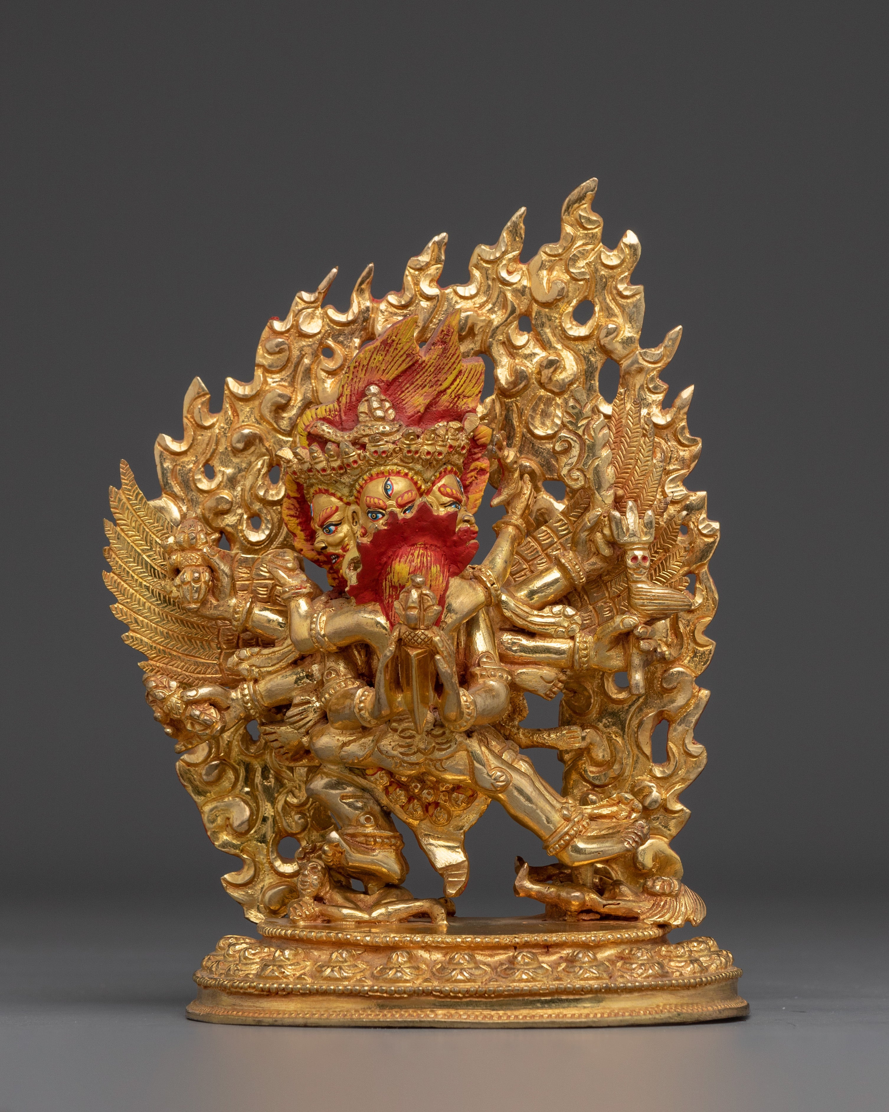 Buddhist Deity Vajrakilaya Statue