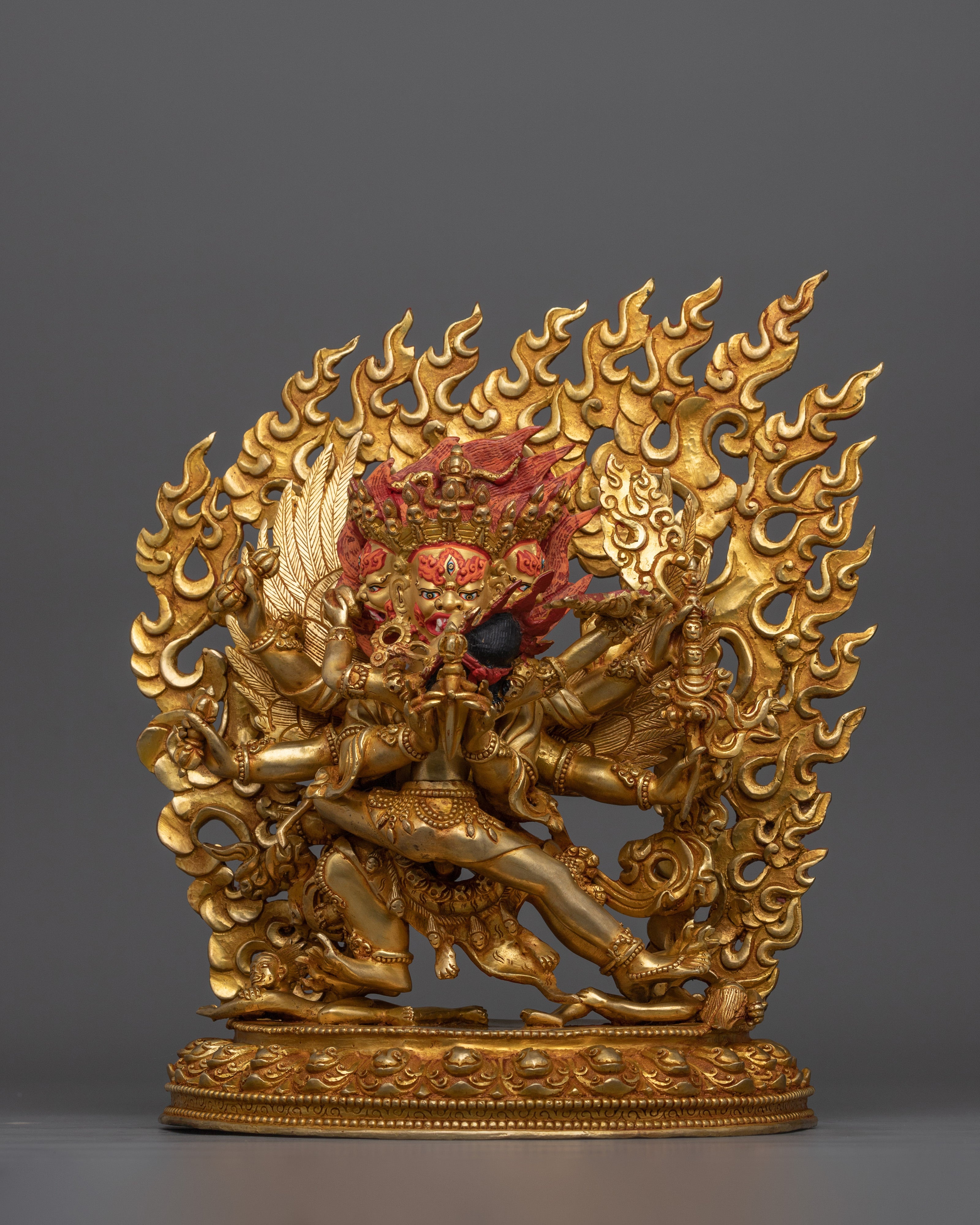 Purification Deity Vajrakilaya Statue Dagger of Compassion | Symbolizing the Unity of Wisdom