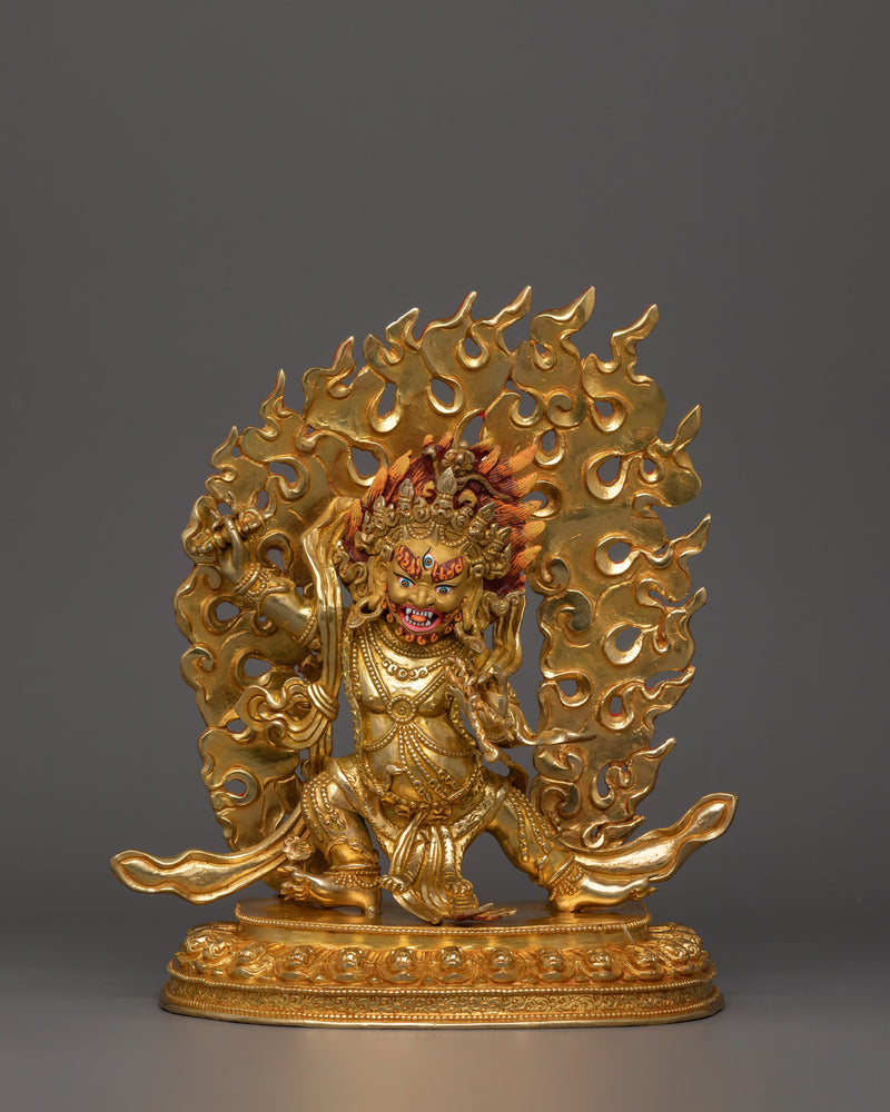 10.2 Inches Standing Vajrapani Statue  | The Embodiment of Power