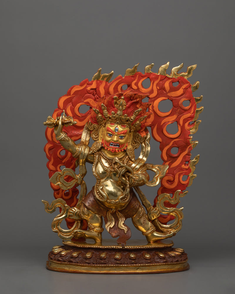 Handmade Golden Vajrapani 