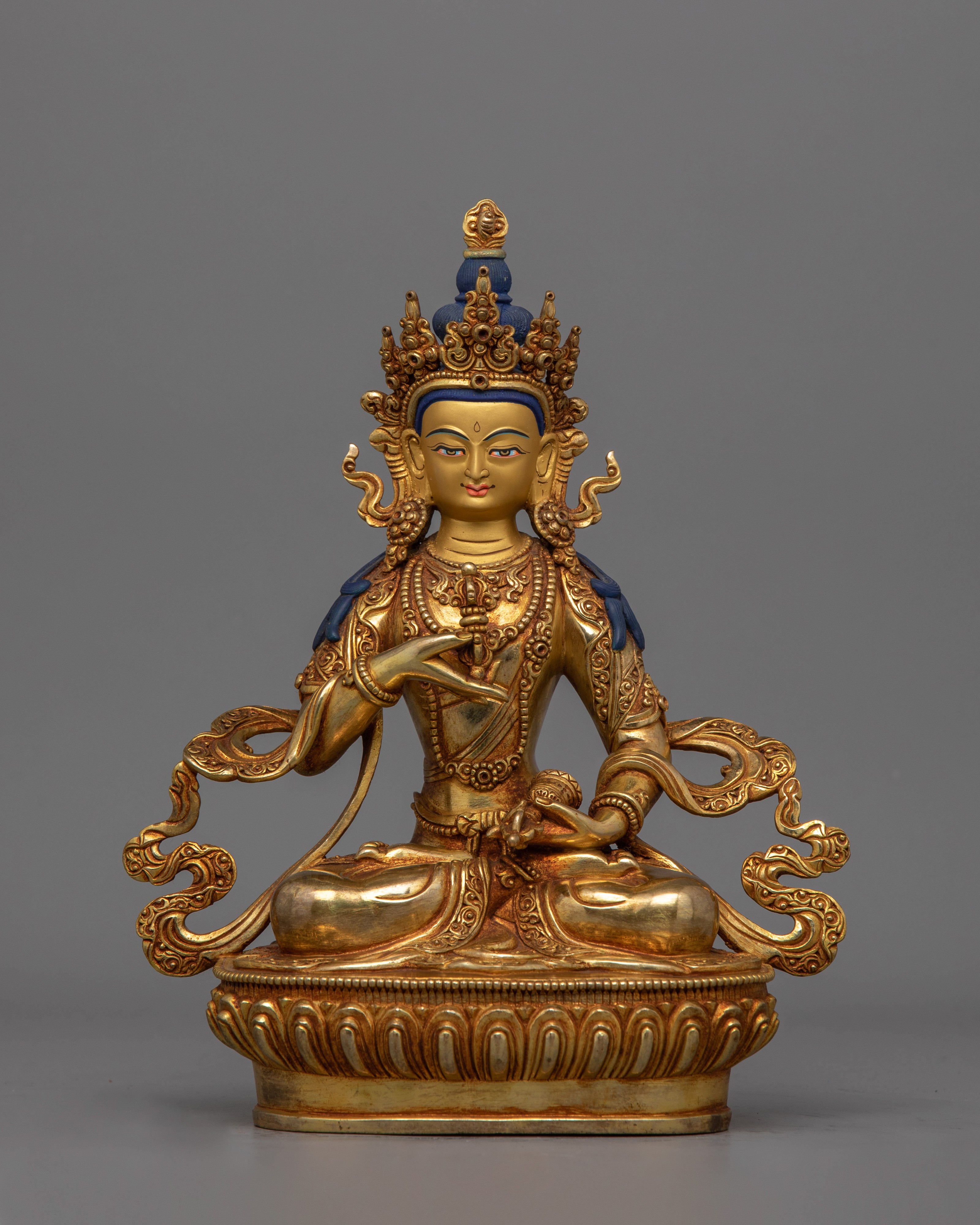 Handcrafted Vajrasattva Buddhist Sculpture