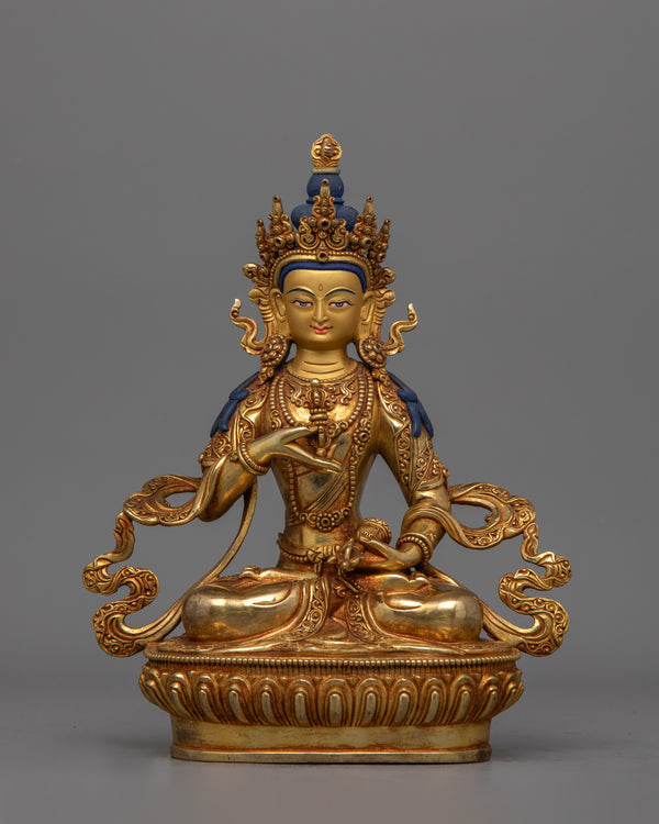 Handcrafted Vajrasattva Buddhist Sculpture